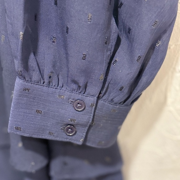 Express Navy Midi Dress - Picture 5 of 5